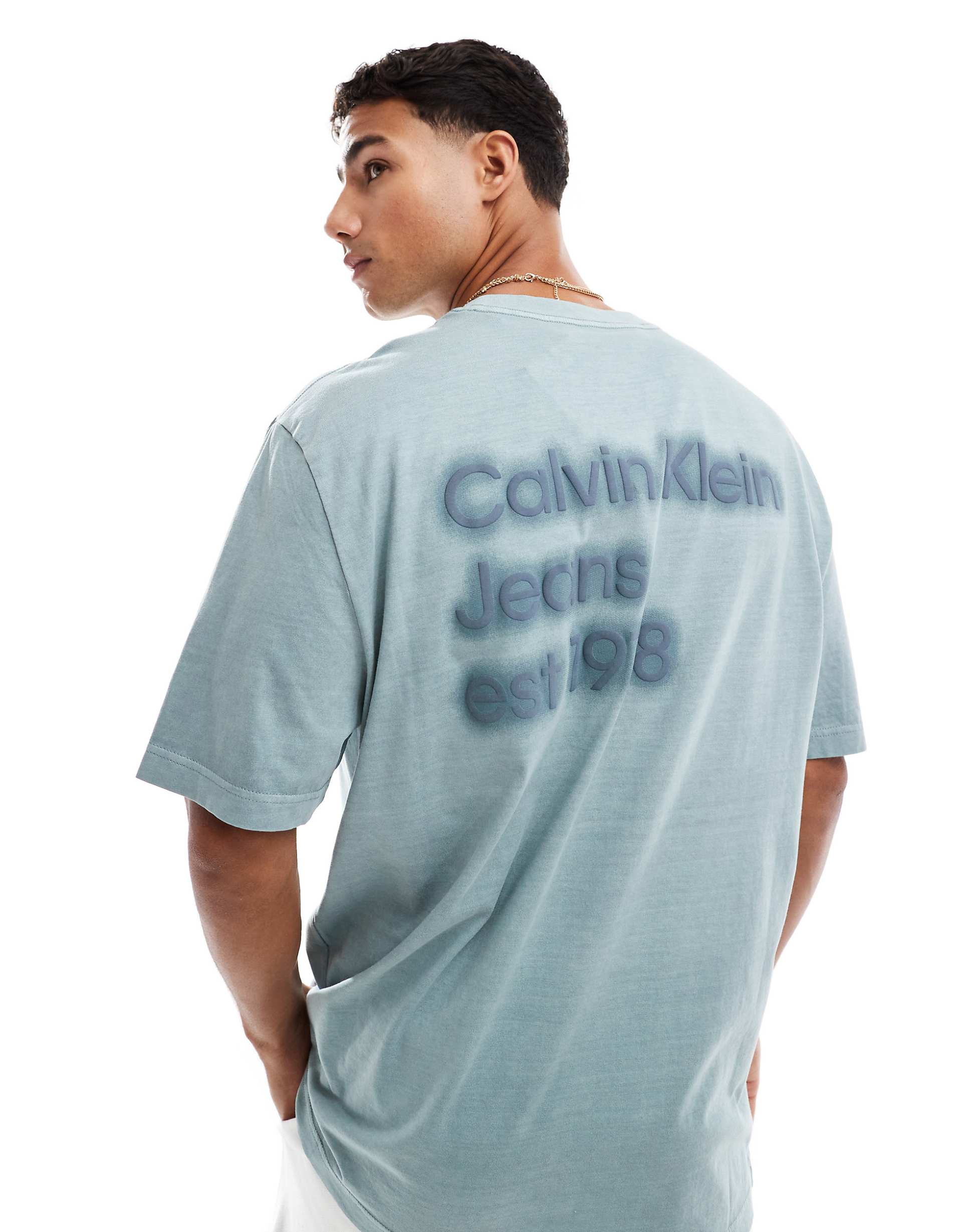 Calvin Klein Metal Blue Tshirt