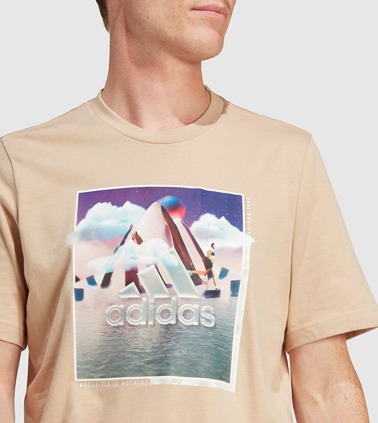 Adidas Sky High beige T-shirt