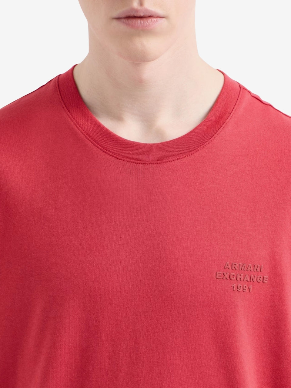 Armani exchange Red Basic T-shirt