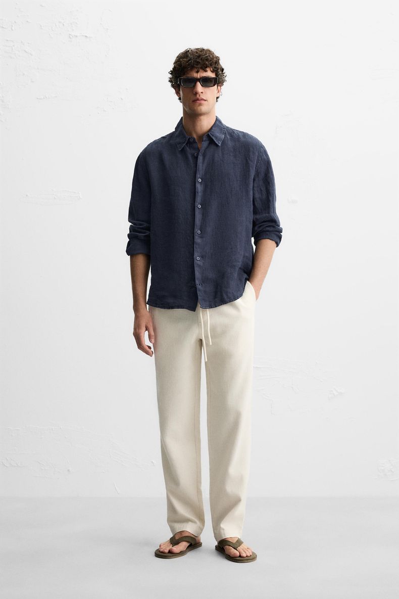 Zara linen pant
