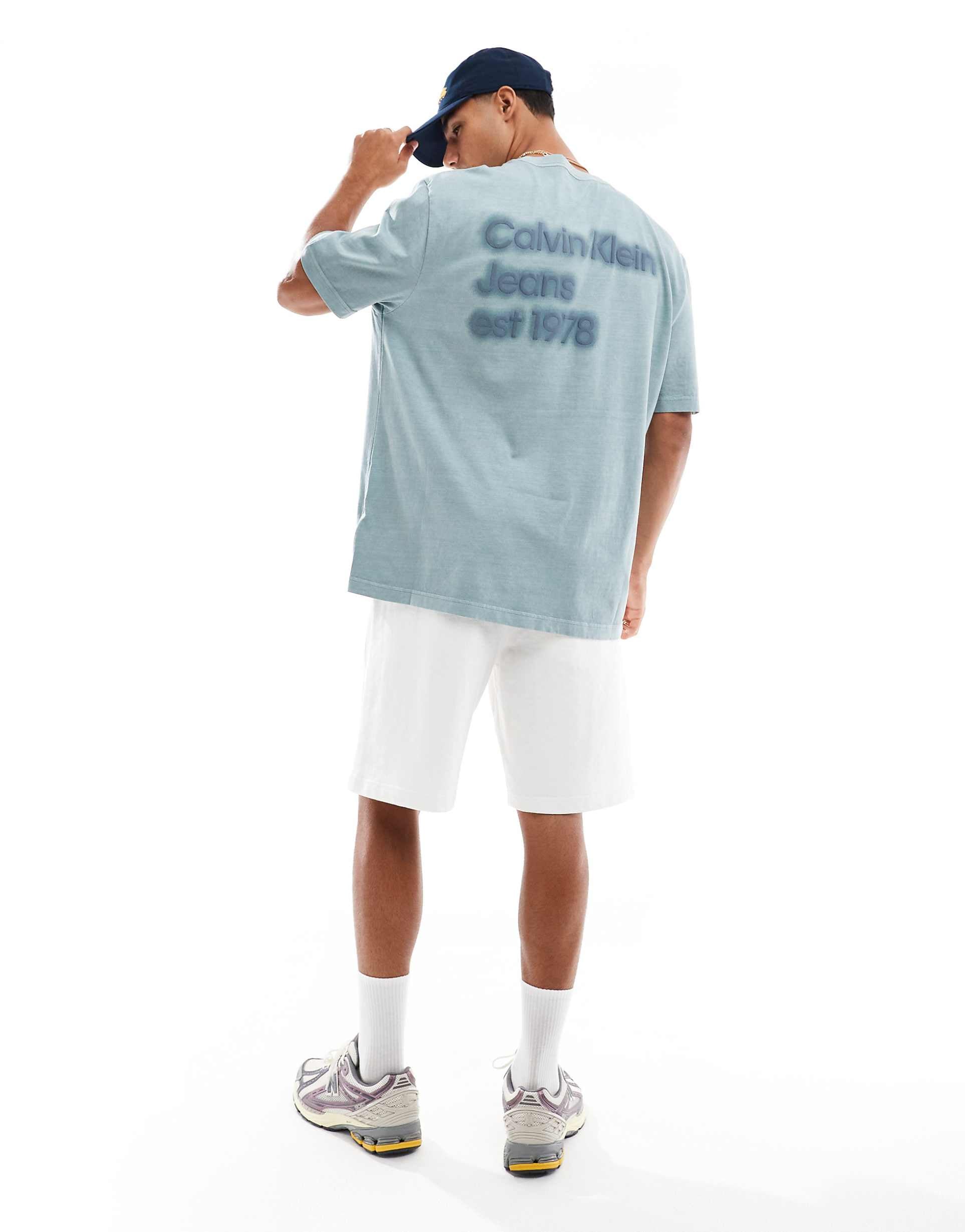 Calvin Klein Metal Blue Tshirt