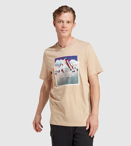 Adidas Sky High beige T-shirt